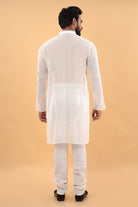White Kurta - CiceroniKurtaHouse Of K.C
