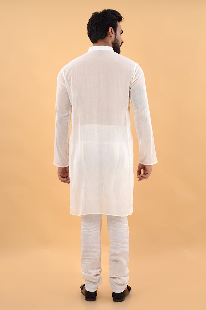 White Kurta - CiceroniKurtaHouse Of K.C