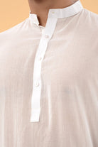 White Kurta - CiceroniKurtaHouse Of K.C