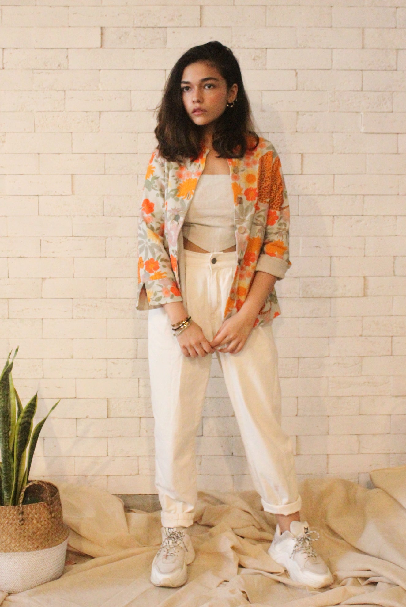 White Reversible Shirt - CiceroniLabel Sugar