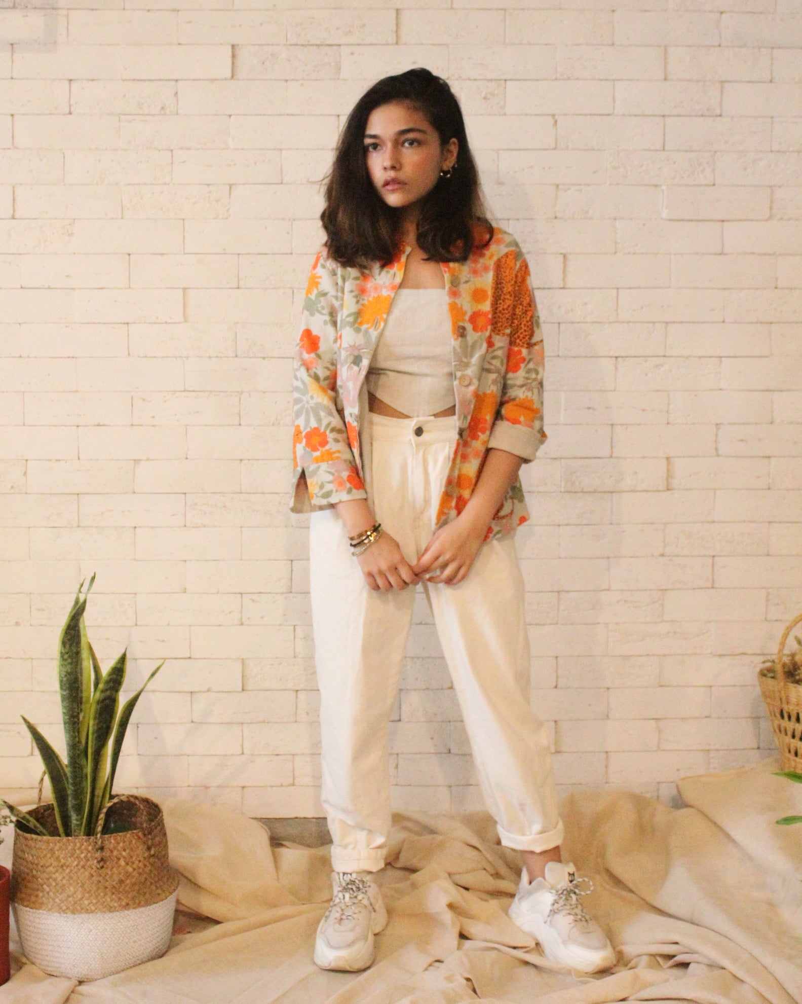 White Reversible Shirt - CiceroniLabel Sugar