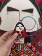 Woman of Kutch Brooch Pin - CiceroniD I T I