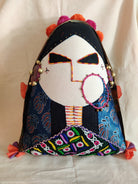 Woman of Kutch Cushion - CiceroniCushionD I T I