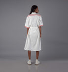 Women Camp Collar Shirt Dress - CiceroniDressesJohargram
