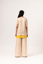 Yellow-Ecru Co-ord Set - CiceroniNeora