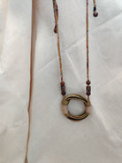 Yellow Whole Chord Neckpiece - CiceroniD I T I