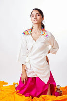 Ying Yang Kimono Top - CiceroniTopsArtbeats by Keerthana