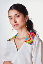 Ying Yang Kimono Top - CiceroniTopsArtbeats by Keerthana