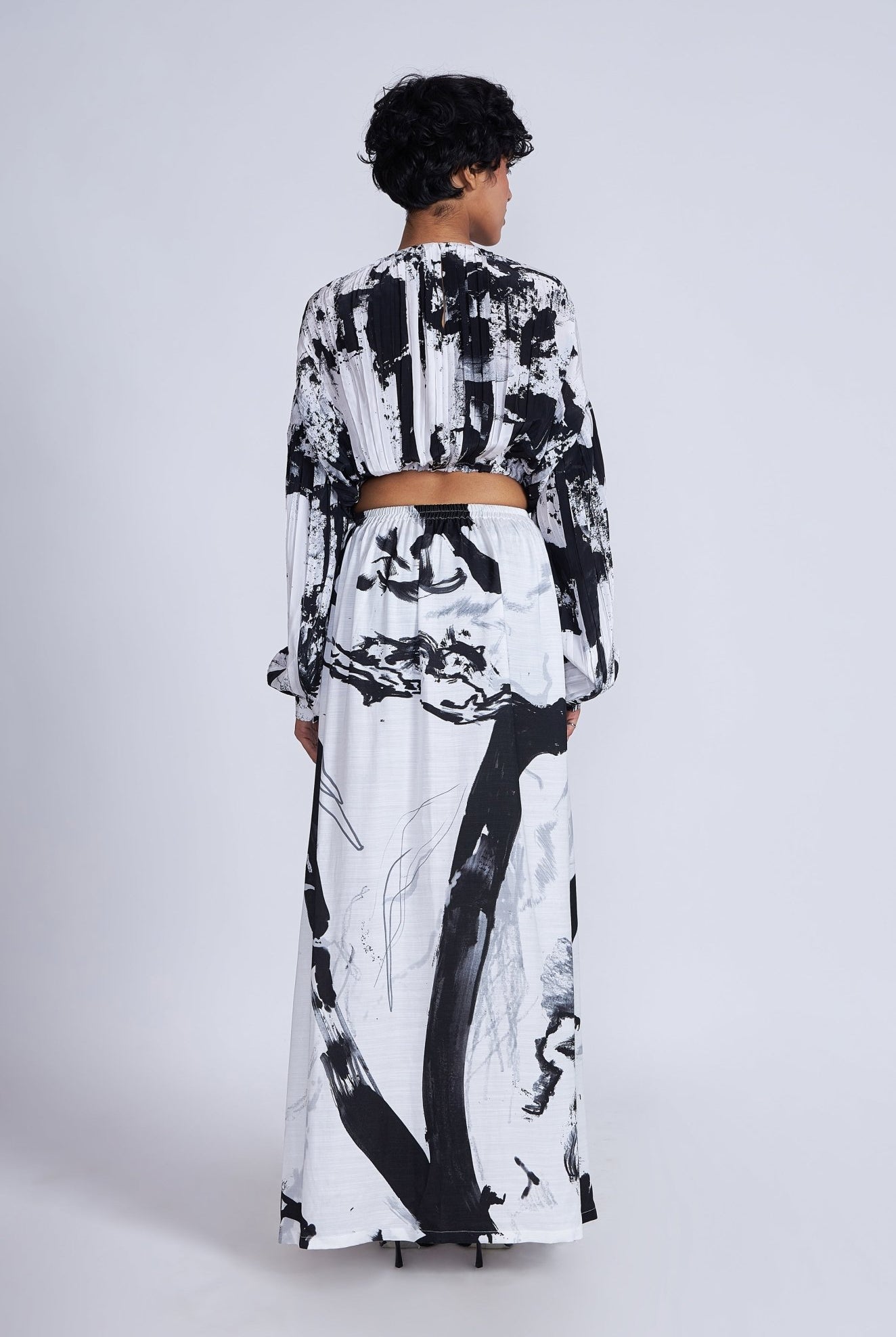 Yuki A-line Skirt - CiceroniSkirtsAdvait