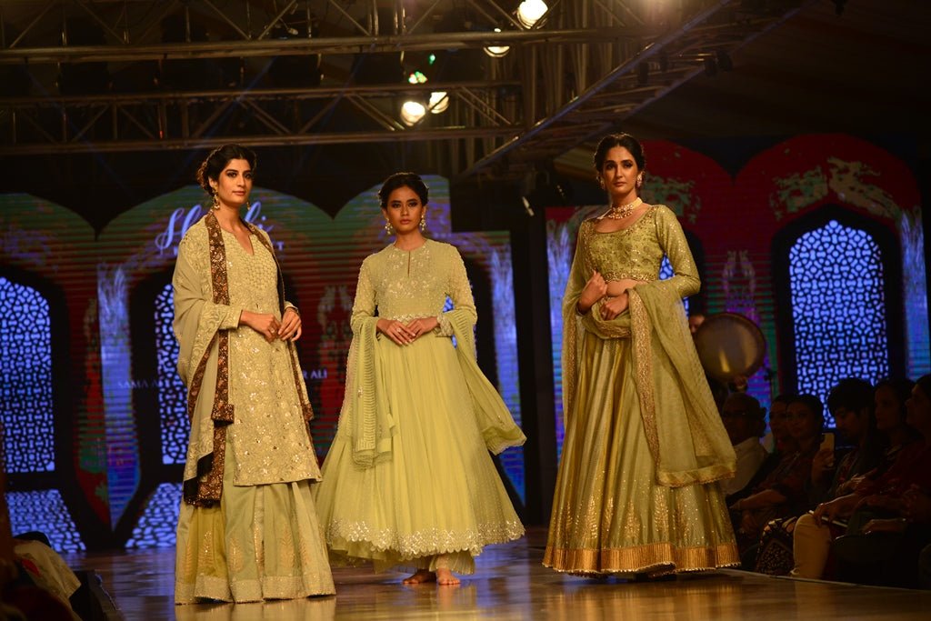 Chikankari Proponents from Kotwara- Muzaffar and Meera Ali at Shaadi by Marriott - Ciceroni