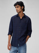 100% Linen Check Shirt - CiceroniMen Shirtsbhrāta