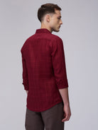 100% Linen Check Shirt - CiceroniMen Shirtsbhrāta