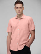 100% Linen Half Sleeve Shirt - CiceroniMen Shirtsbhrāta