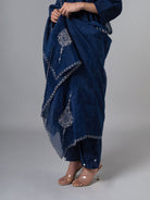 Aarzoo Indigo Dupatta - CiceroniDupattaShades of India