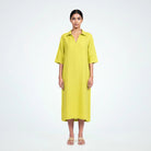 Accent Green Dress - CiceroniDressesSelfish Clarity