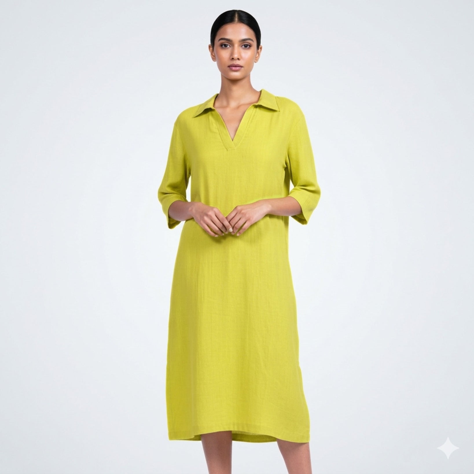 Accent Green Dress - CiceroniDressesSelfish Clarity
