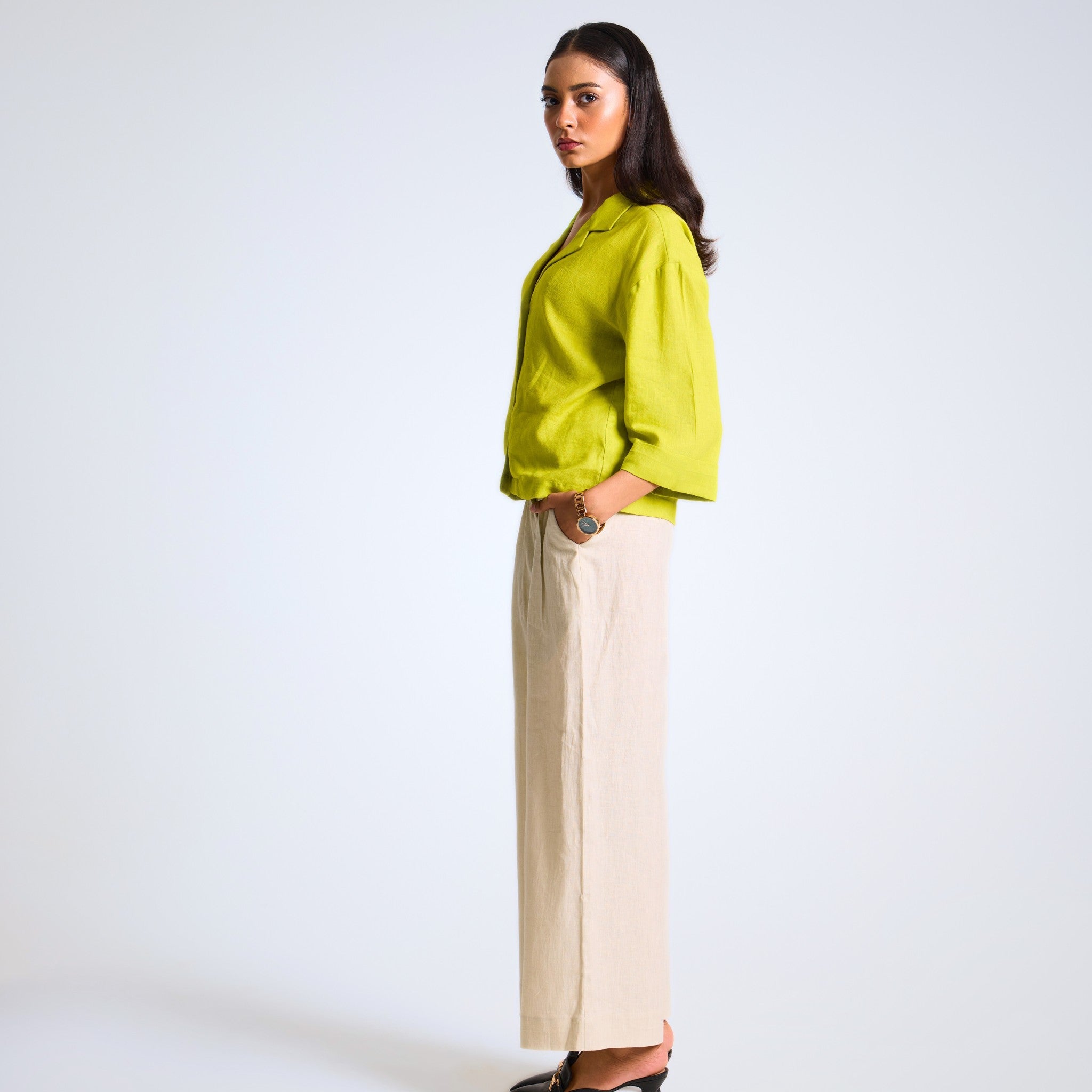 Accent Green Shirt - CiceroniWomen ShirtsSelfish Clarity