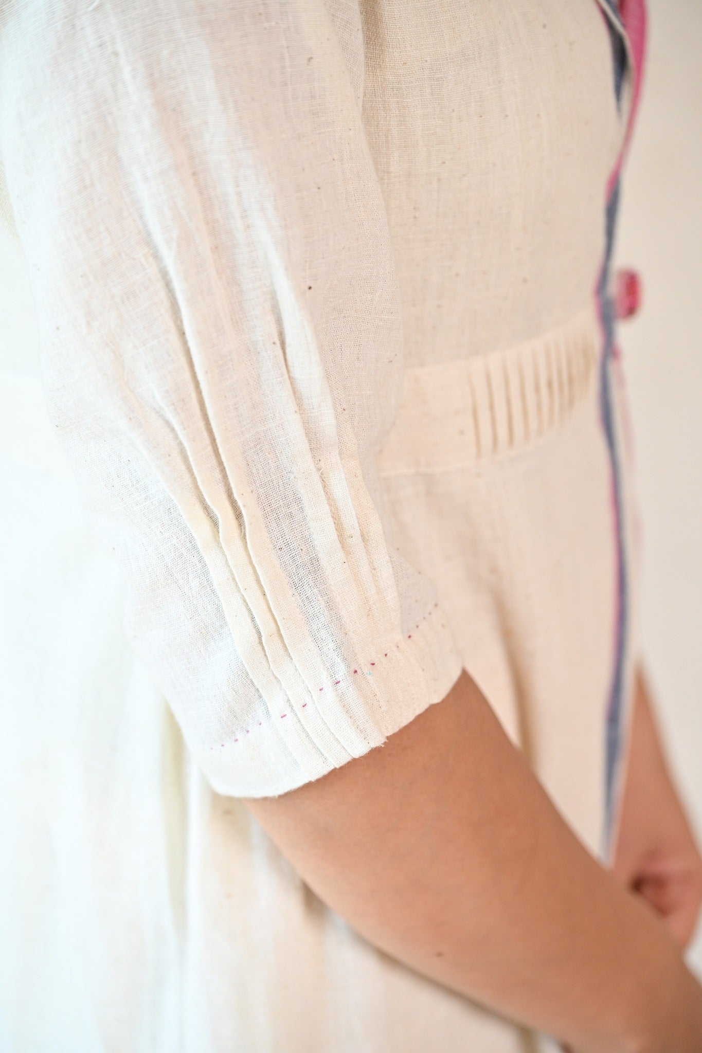 Aeris Shrug - Natural White - CiceroniJacketsRang by Rajvi