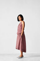Afternoon Affair - Cotton Checks - CiceroniDressesPaeony