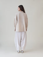 Ai Beige Top - CiceroniWomen ShirtsShades of India