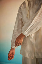 Akai Ito Mandarin Shirt Set - CiceroniCo - ord SetAhmev