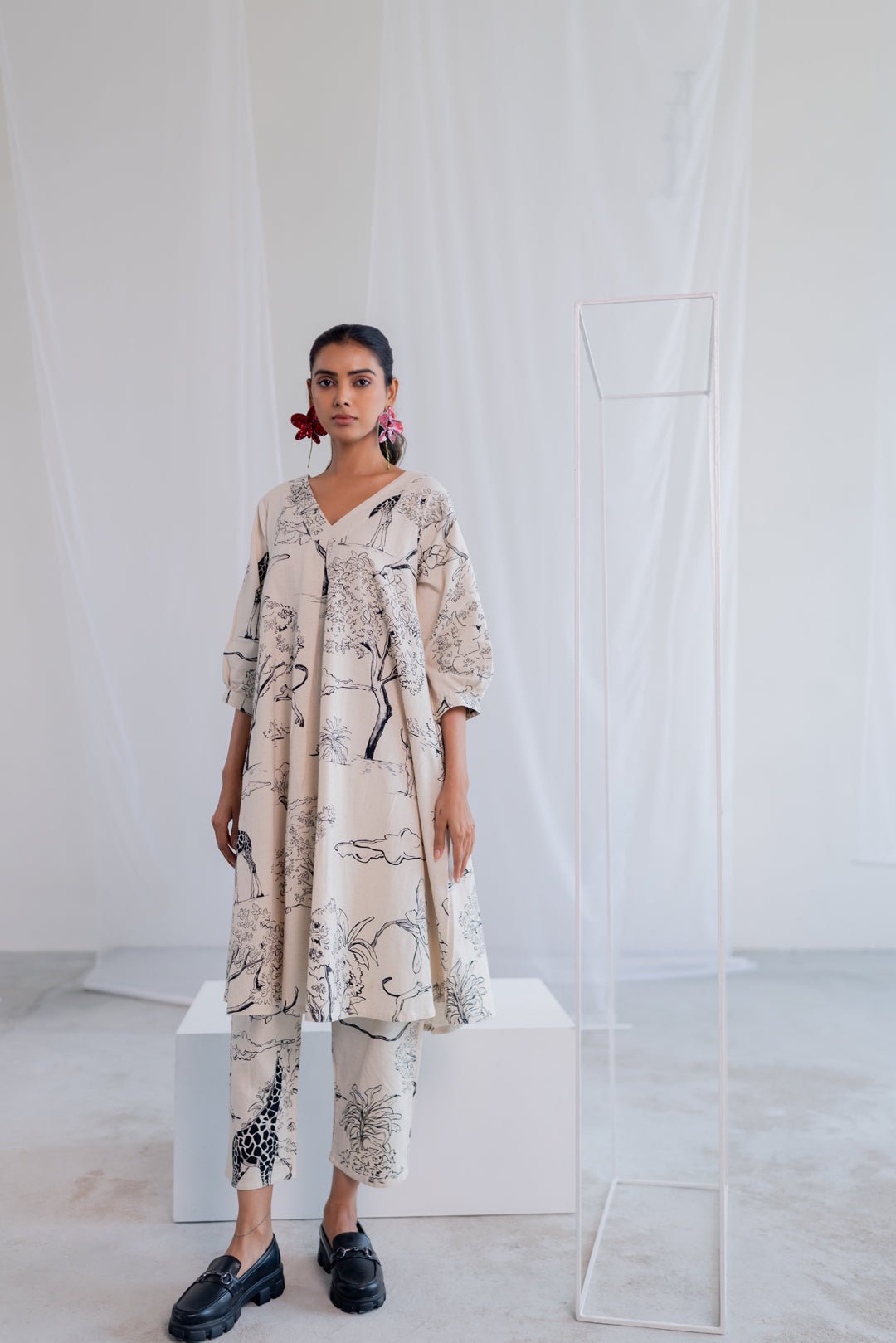 Alabaster Safari Kurta Set - CiceroniKurta Set, Everyday WearSilai Studio