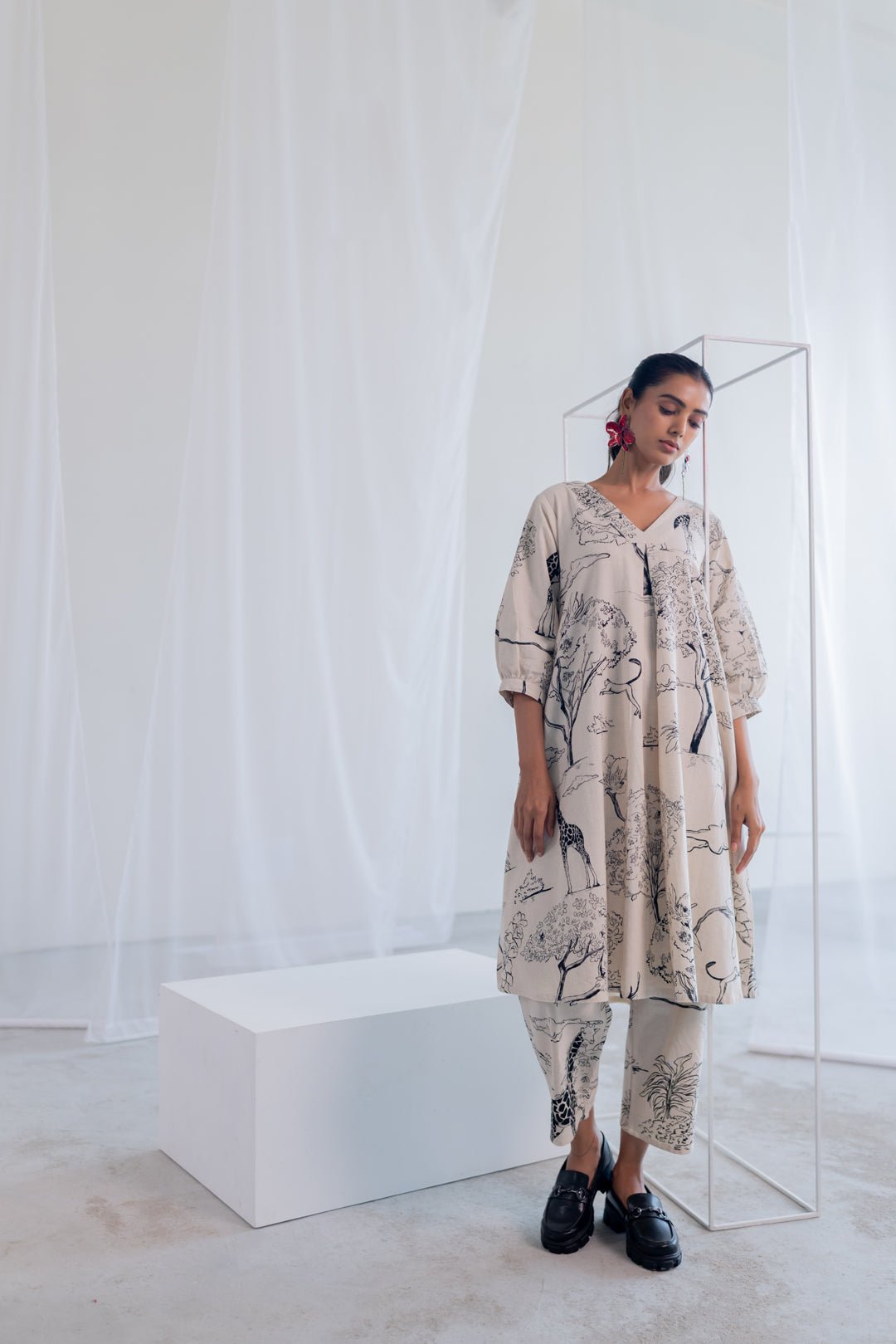 Alabaster Safari Kurta - CiceroniKurta, Everyday WearSilai Studio