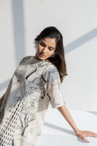 Alabaster Safari Trace Short Tunic - CiceroniTunicsSilai Studio