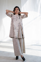 Alabaster Safari Trace Short Tunic - CiceroniTunicsSilai Studio