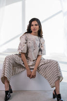 Alabaster Safari Trace Short Tunic - CiceroniTunicsSilai Studio