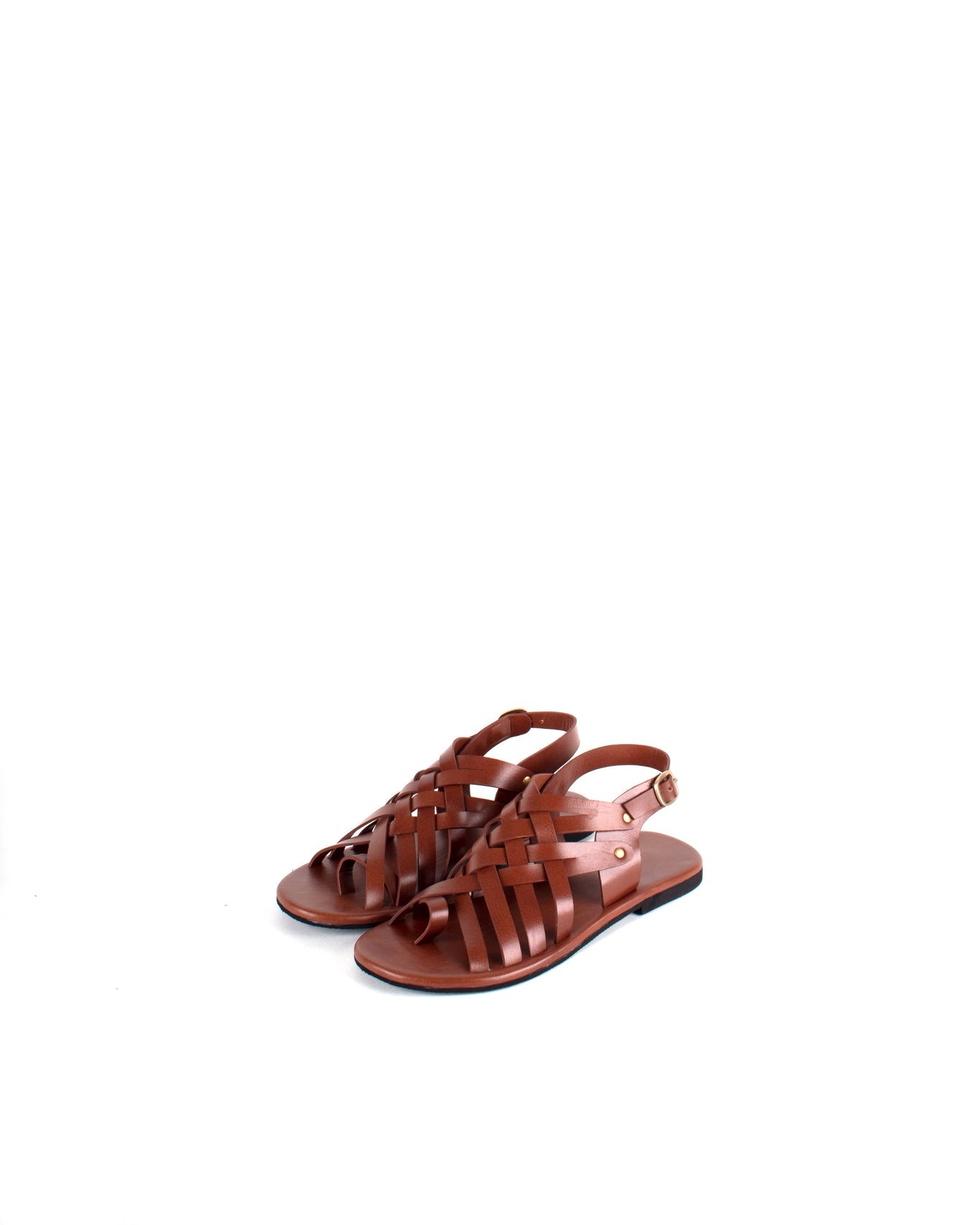 All - Strap Leather Men's Sandals - CiceroniSandalsSlomotion