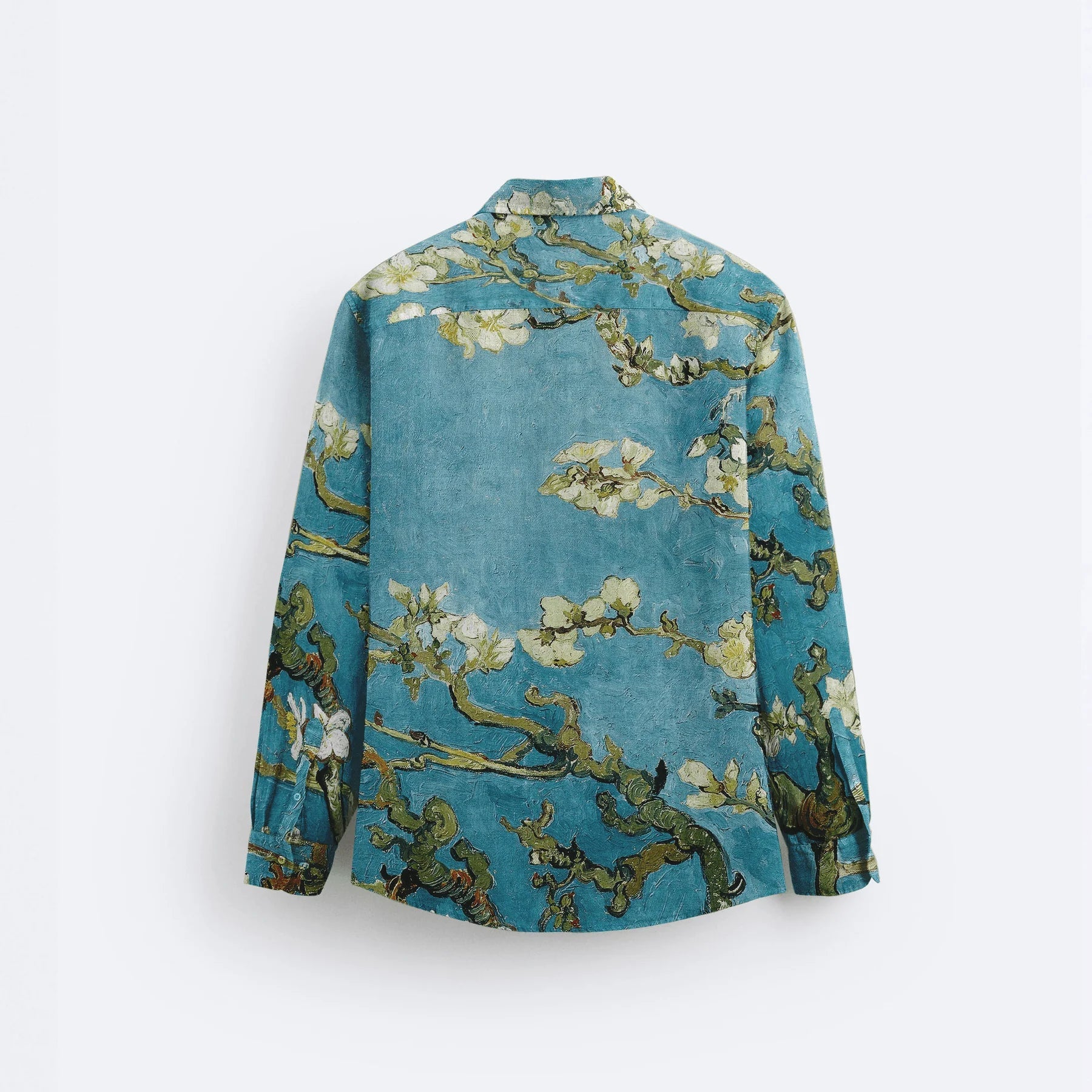 Almond Blossom Aqua Coloured Shirt - CiceroniUnisex ShirtsNaymish