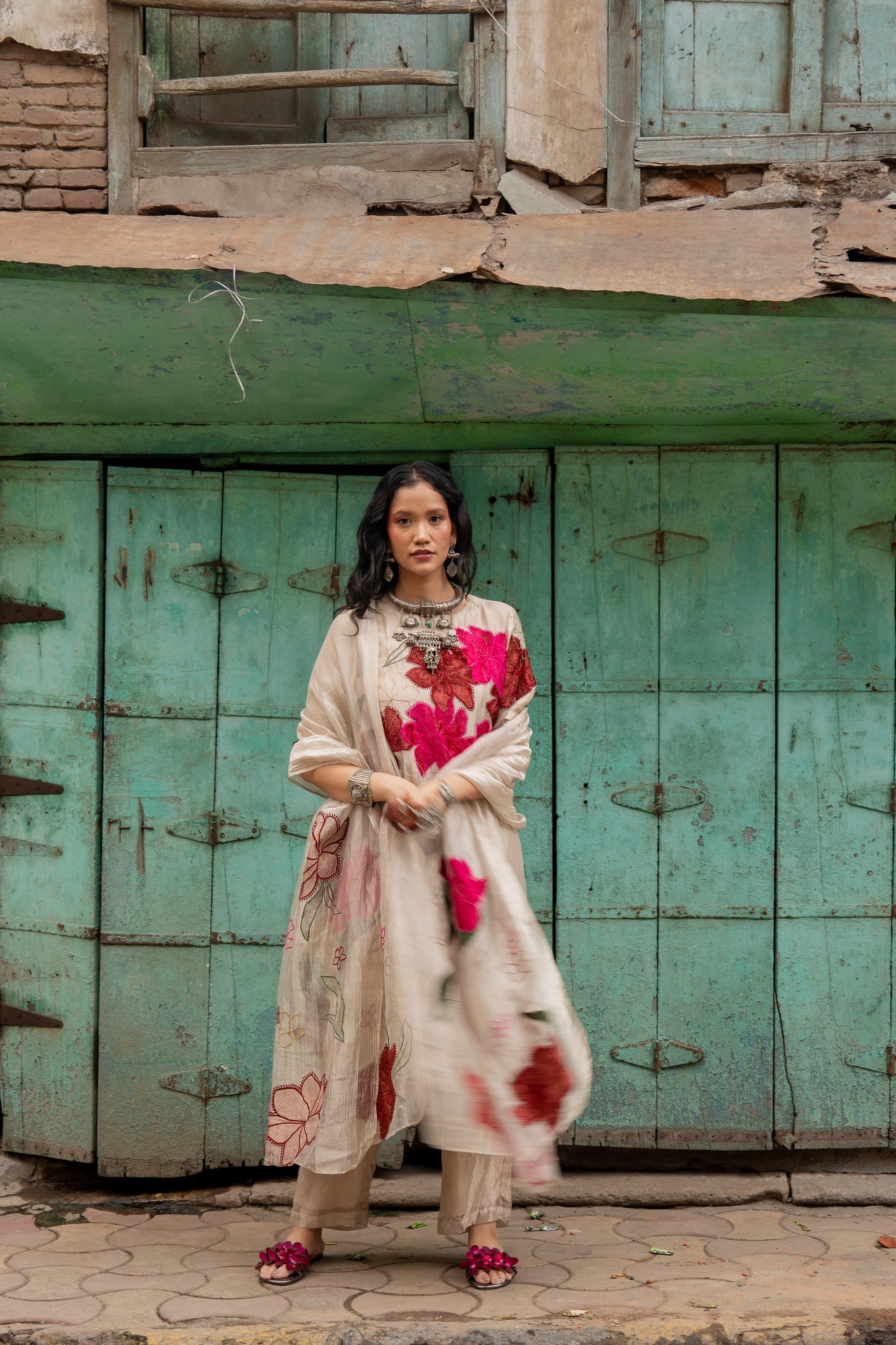 Aloka Set - CiceroniKurta Set, Festive WearChambray &amp; Co.