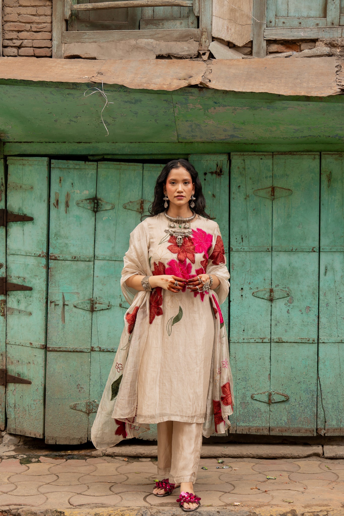 Aloka Set - CiceroniKurta Set, Festive WearChambray &amp; Co.