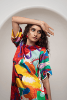 Alya Shift Dress - CiceroniDressesAdvait