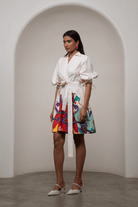 Alya Tie-Up Dress - CiceroniDressesAdvait