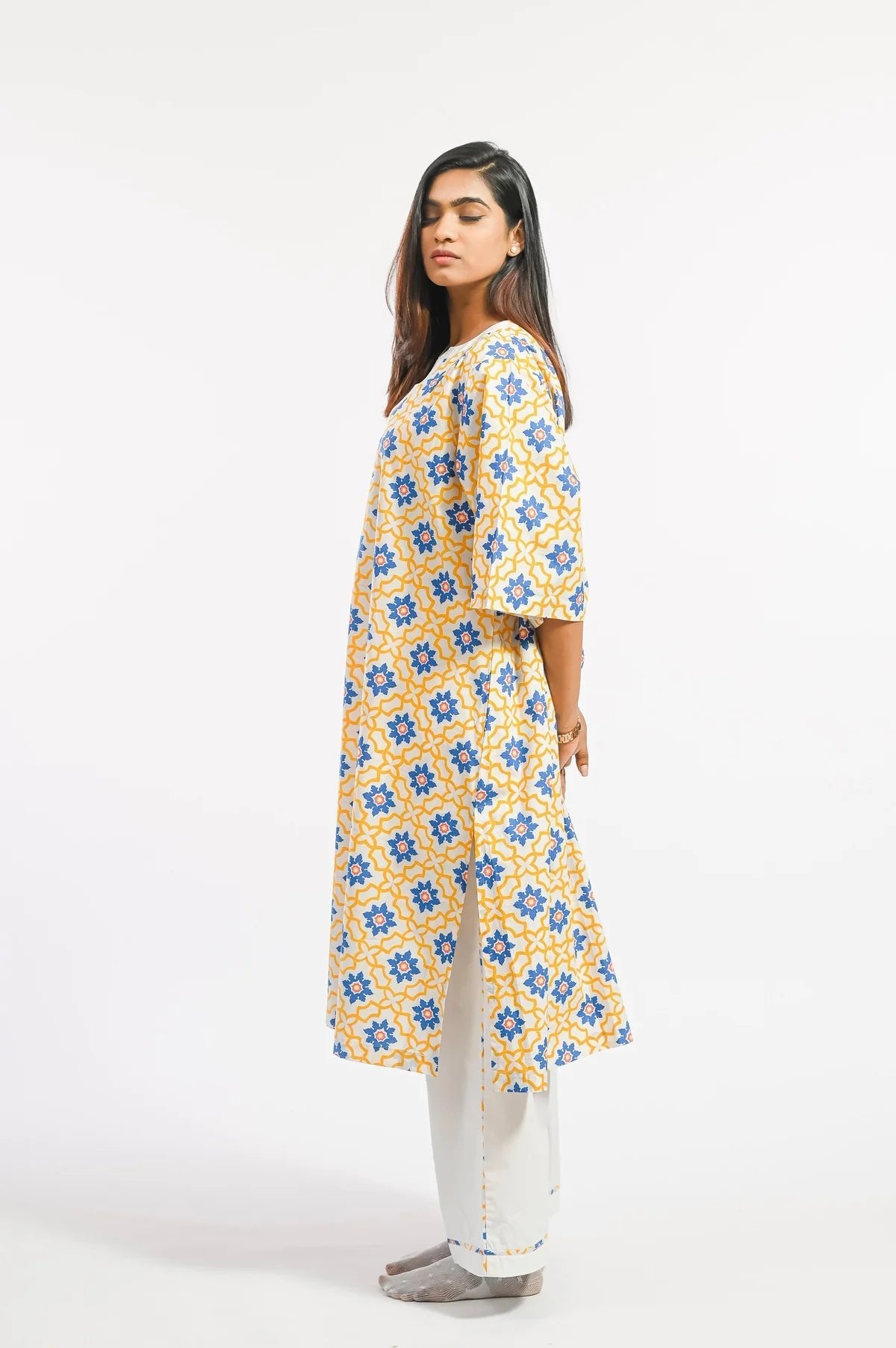 Amarelo Mosiac Kurta - CiceroniKurta, Everyday WearPrachi Kamat