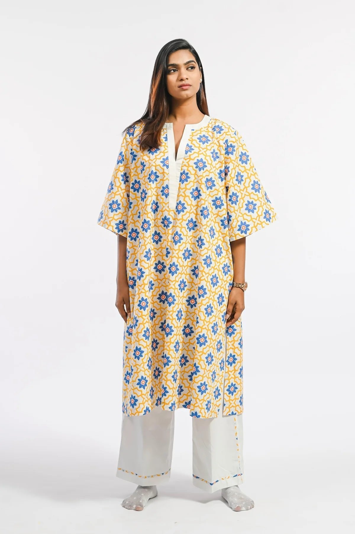 Amarelo Mosiac Set - CiceroniKurta SetsPrachi Kamat