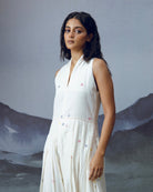 Ambar Sleeveless Box Pleat Dress - CiceroniDressesGulmohar Calcutta