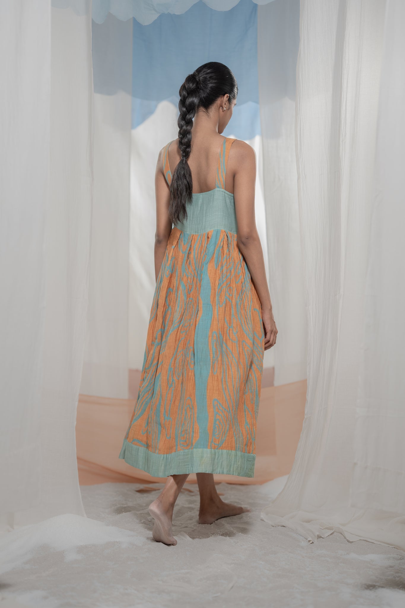 Amber Strappy Dress - CiceroniDressesAmoda - Essence Of India