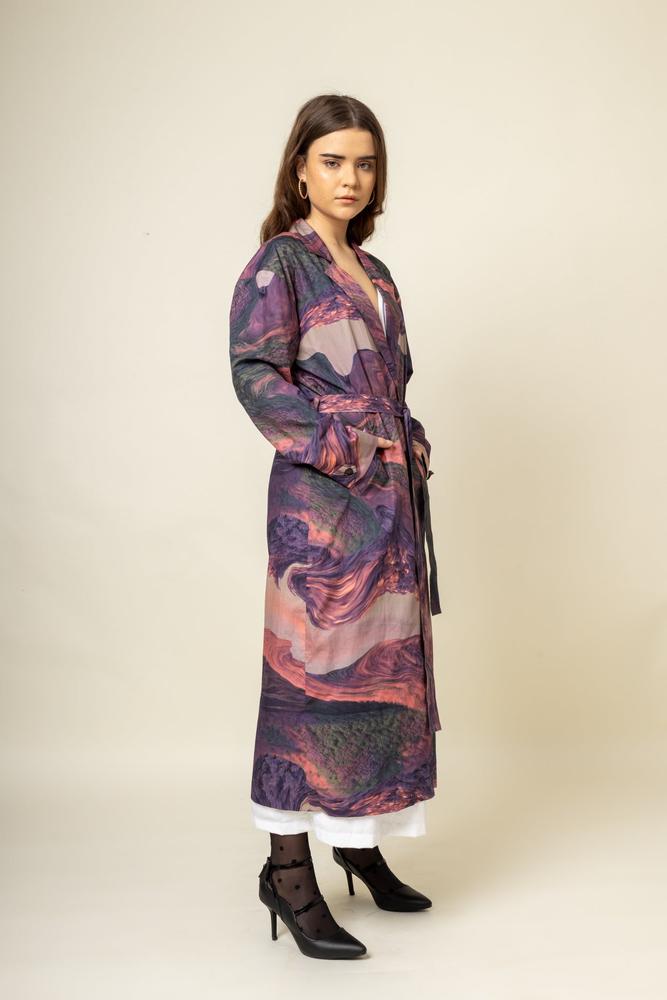 Amelia Printed Trench - CiceroniTrench CoatDoodlage