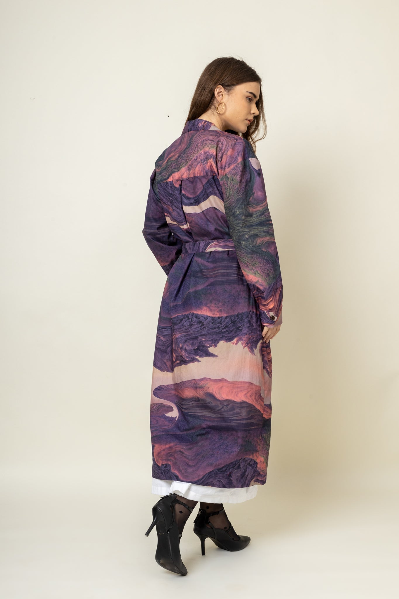 Amelia Printed Trench - CiceroniTrench CoatDoodlage