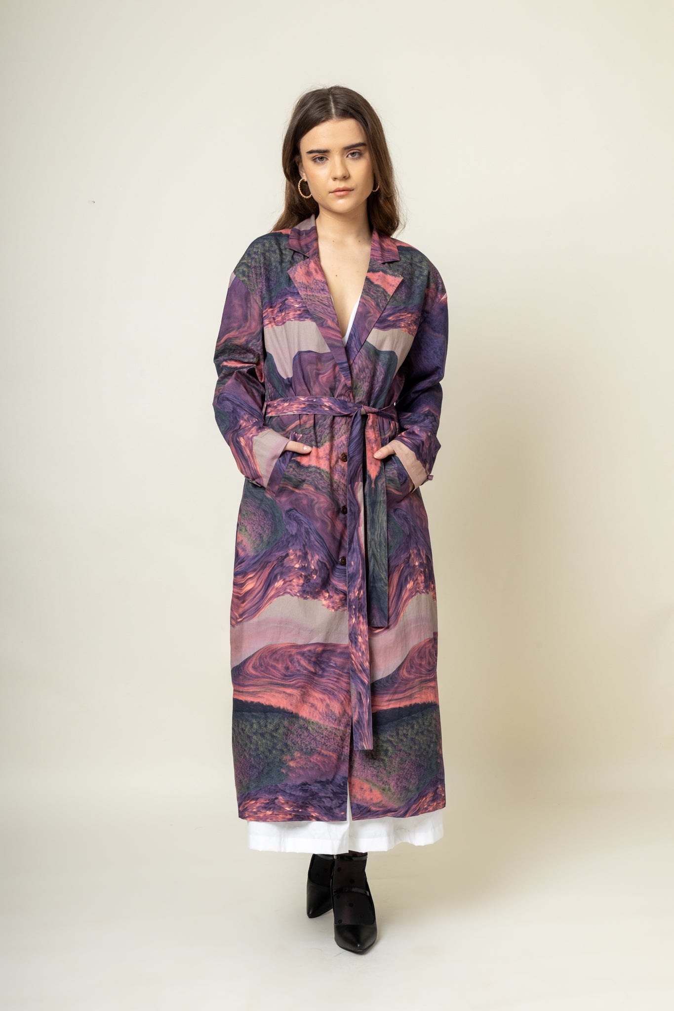 Amelia Printed Trench - CiceroniTrench CoatDoodlage