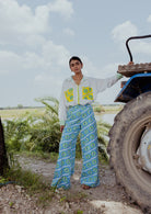 Amer Pants - Mango Block Print - CiceroniPantsThe Raw India