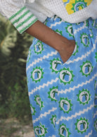 Amer Pants - Mango Block Print - CiceroniPantsThe Raw India