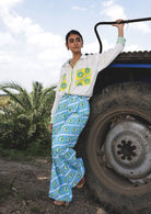 Amer Pants - Mango Block Print - CiceroniPantsThe Raw India