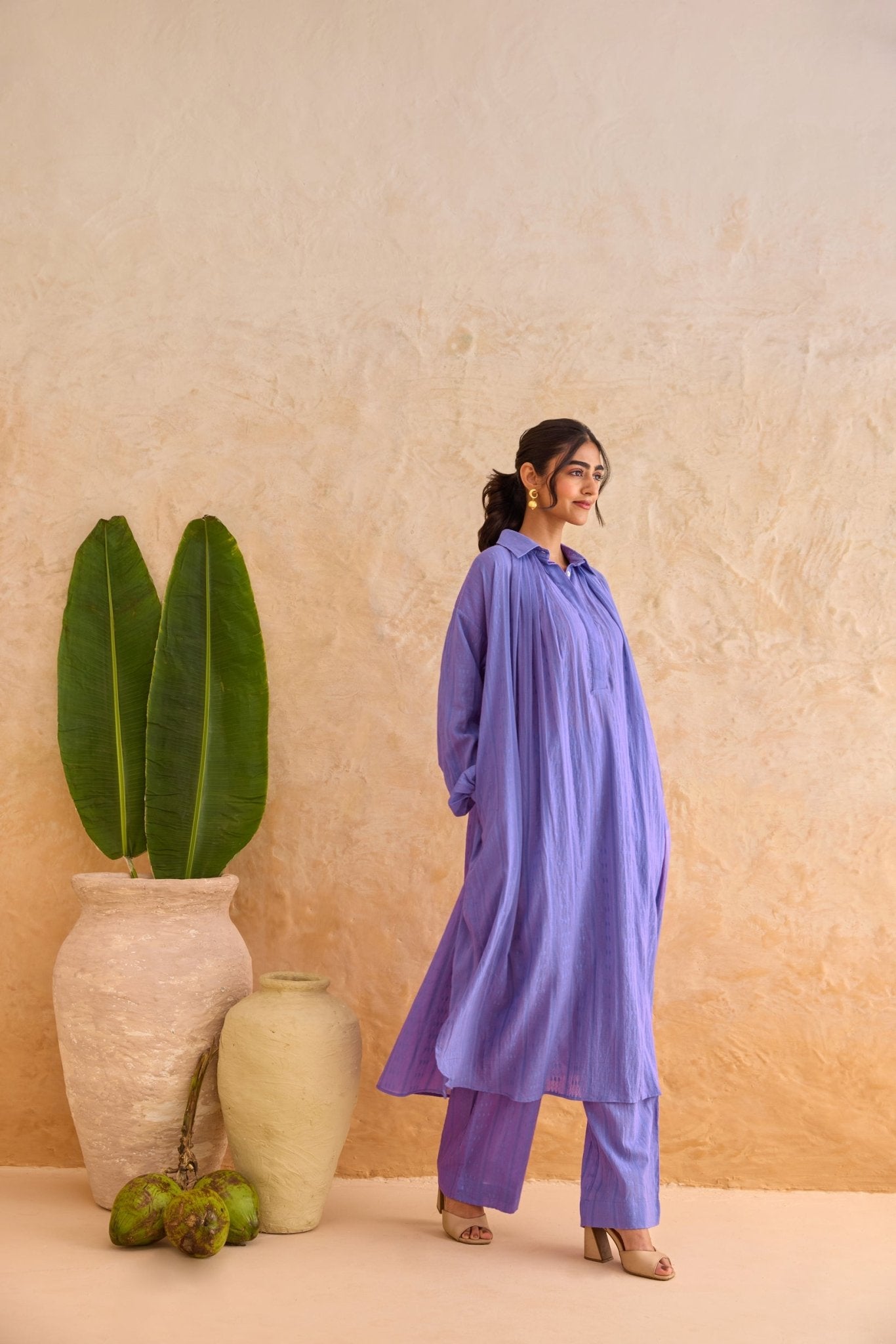 Amethyst Haze Co - ord Set - CiceroniKurta Set, Everyday WearTaro