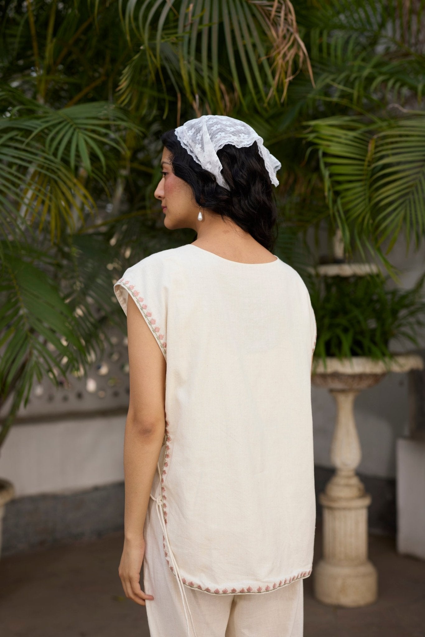 Amora Co - ord Set - Off white - CiceroniCo - ord SetKhyati Rughani