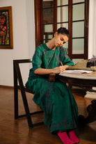 Amrita Sari - Forest Green - CiceroniSareeHiranya