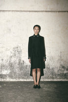 AN Black Canvas Shirt Dress - CiceroniDressesATBW